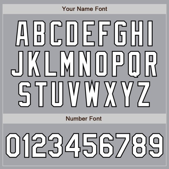 Fade Custom Jersey Orange-Schwarz Grau Mode Weiß Baseball Authentic