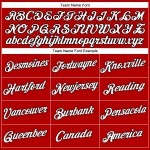 Baseball V-Ausschnitt Rot Custom Damen Cropped Weiß-Schwarz Jersey