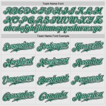 Ärmel Baseball Nadelstreifen Grün-Schwarz Kelly Weiß Jersey Custom Raglan Authentic Schwarz Ärmel Baseball Nadelstreifen Grün-Schwarz Kelly Weiß Jersey Custom Raglan Authentic Schwarz