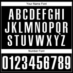 Benutzerdefiniertes authentisches Baseball-Trikot in Schwarz und Weiß