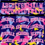 Jersey Custom Baseball Authentische Musik 3D Festival Design Muster Jersey Custom Baseball Authentische Musik 3D Festival Design Muster