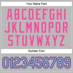 Leichte Damen Schwarz-Rosa Blau Grau Baseball Cropped Jersey Custom V-Ausschnitt