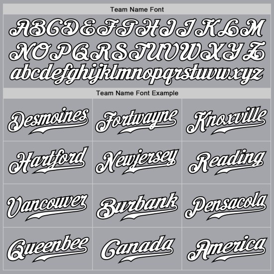 Fade Custom Jersey Orange-Schwarz Grau Mode Weiß Baseball Authentic