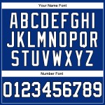 Ärmelloses Weiß-Schwarzes Trikot Custom Baseball Authentic Royal