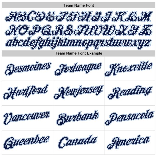 Cropped Jersey Navy-Light Damen Custom Blau Weiß Baseball V-Ausschnitt