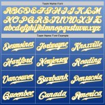 Weiß-Royal Custom Baseball Jersey Fade Blue Fashion Light Authentic Weiß-Royal Custom Baseball Jersey Fade Blue Fashion Light Authentic