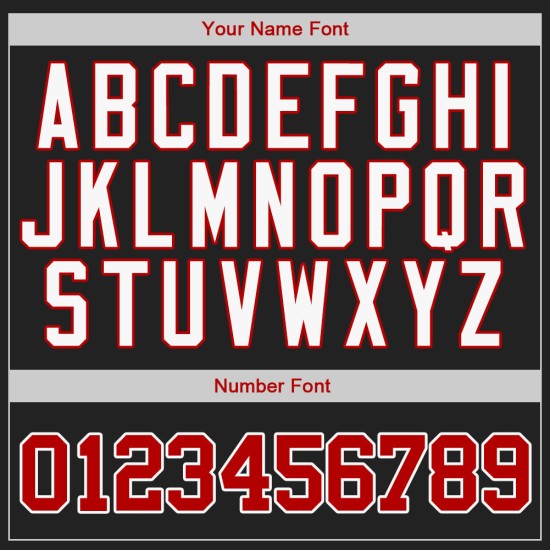 Benutzerdefinierte schwarz rot-grau authentische Split Fashion Baseball Jersey Benutzerdefinierte schwarz rot-grau authentische Split Fashion Baseball Jersey