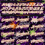 3D Jersey Authentische Baseball Happy Halloween Spinnen Muster Custom