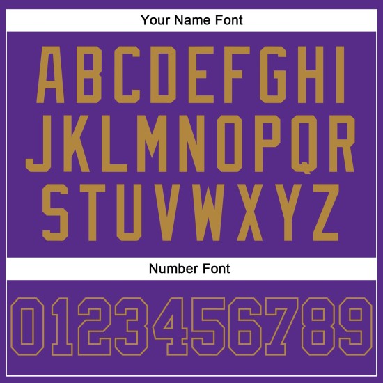 Custom Lila-Old Authentic Baseball Ärmelloses Trikot Gold Lila Custom Lila-Old Authentic Baseball Ärmelloses Trikot Gold Lila