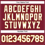 Jersey Weiß-Gold Cropped Damen Custom Crimson Baseball V-Ausschnitt