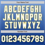 Weiß-Royal Custom Baseball Jersey Fade Blue Fashion Light Authentic Weiß-Royal Custom Baseball Jersey Fade Blue Fashion Light Authentic