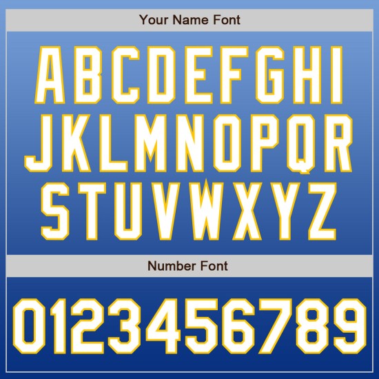 Weiß-Royal Custom Baseball Jersey Fade Blue Fashion Light Authentic Weiß-Royal Custom Baseball Jersey Fade Blue Fashion Light Authentic