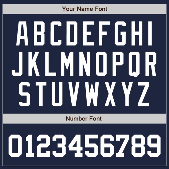 Marineblaues, weiß-kastanienbraunes Baseball-Trikot, authentisch, individuell