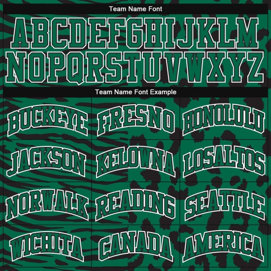 Streifen Authentische Jersey Leopard Design Custom Skin Baseball 3D Muster Zebra