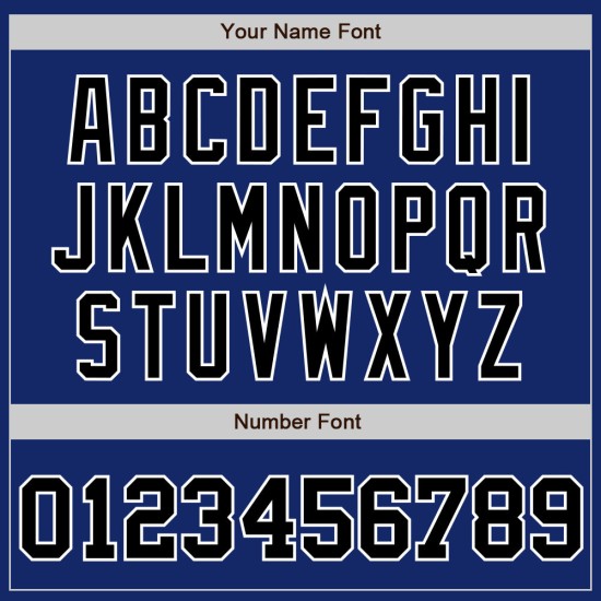 Benutzerdefinierte Royal White Pinstripe Schwarz-Weiß Authentic Baseball Jersey