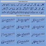 Jersey Blue Light Baseball Authentic Royal-Weiß Custom