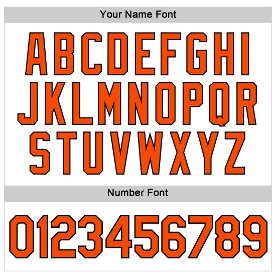 Beschnittenes Baseball Custom Damen Weiß Jersey Orange-Schwarz V-Ausschnitt