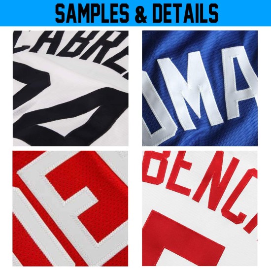 Benutzerdefiniertes authentisches Baseball-Trikot mit marineblauen und weißen Nadelstreifen in Weiß und Grau