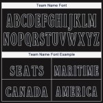 Benutzerdefiniertes schwarz-graues Baseball-Trikot