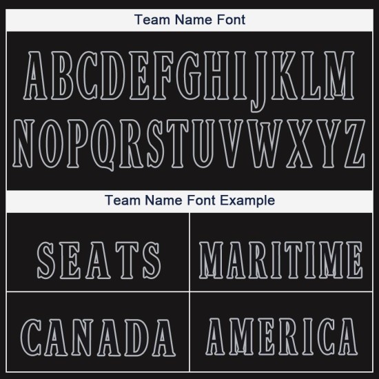 Benutzerdefiniertes schwarz-graues Baseball-Trikot