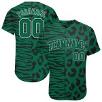 Streifen Authentische Jersey Leopard Design Custom Skin Baseball 3D Muster Zebra