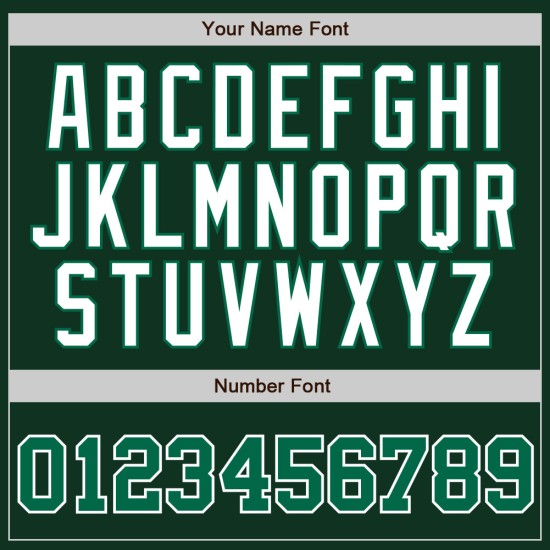 Benutzerdefiniertes grün-weißes Nadelstreifen-Baseballtrikot in Kelly-Grün-Weiß Benutzerdefiniertes grün-weißes Nadelstreifen-Baseballtrikot in Kelly-Grün-Weiß